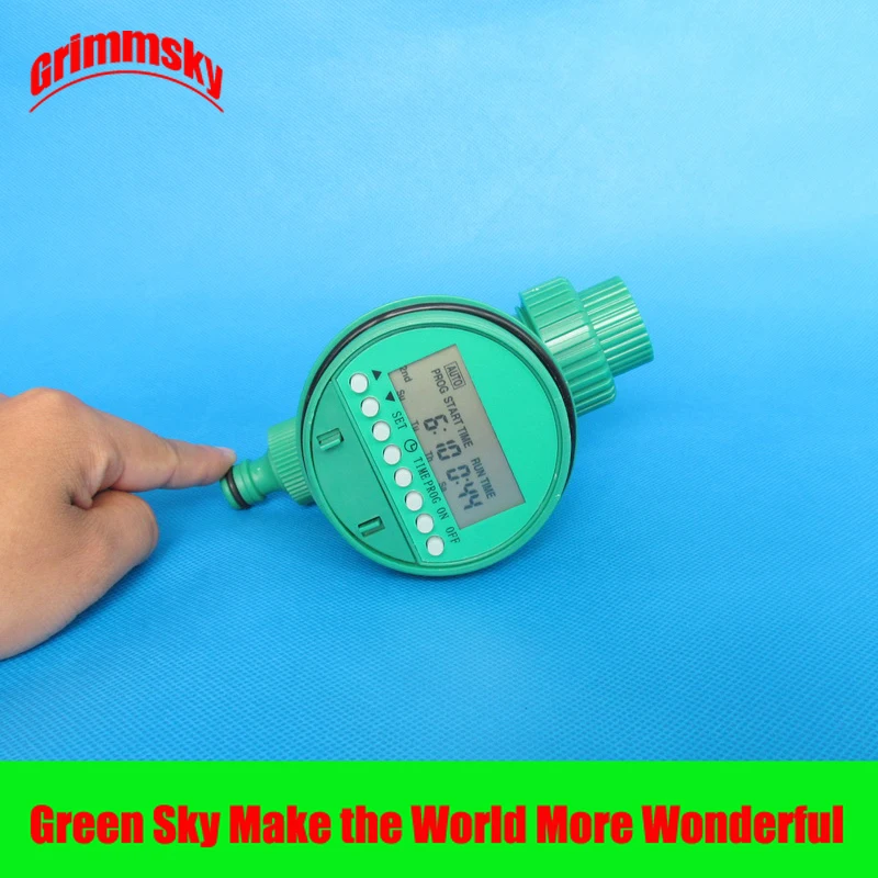 high quality LCD analogue waterproof automatic irrigation controllerin