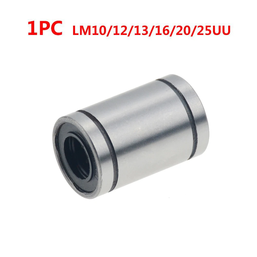 1 قطعة الخطي تحمل LM10UU LM12UU LM13UU LM16UU LM20UU LM25UU خطي جلبة 10 مللي متر CNC ل قضبان بطانة السكك الحديدية الخطية أجزاء عمود 1 قطعة الخطي تحمل LM10UU LM12UU LM13UU LM16UU LM20UU LM25UU خطي جلبة 10 مللي متر CNC ل قضبان بطانة السكك الحديدية الخطية أجزاء عمود