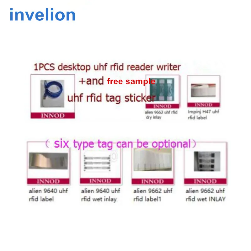 Usb uhf rfid большой диапазон 1 2 м настольный считыватель записывающее устройство 865