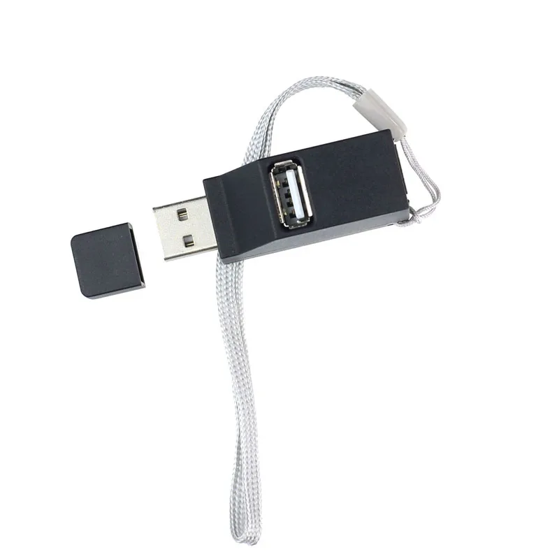 Carprie Новые 3 Порты и разъёмы мини высокой Скорость USB 2.0 хаб адаптер для Тетрадь PC смартфон