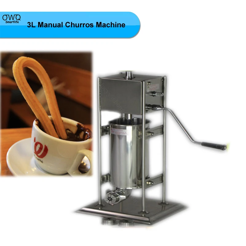 

stainless steel 3L Manual Churros Machine with CE approved