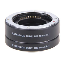 Высокое Качество 10 мм 16 мм Переходное кольцо Автофокус Макро Tube for Fuji FX Camera X-Pro1 X-E1 X-E2 X-М1 X-A1 X-E2 X-M1 X-E1 X-Pro1