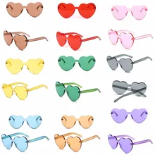 9 шт. Семья пакеты Цвет ful прозрачный Круглый/Сердце Супер ретро очки, Цвет Chromatherapy очки световая терапия очки