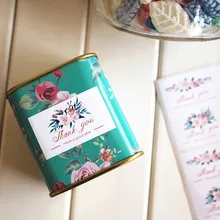 240 шт./лот 2 вида стилей "Спасибо тебя'' печать наклейка чашка Подарочная наклейка на коробку выпечки посылка cake box украшенная упаковка стикер