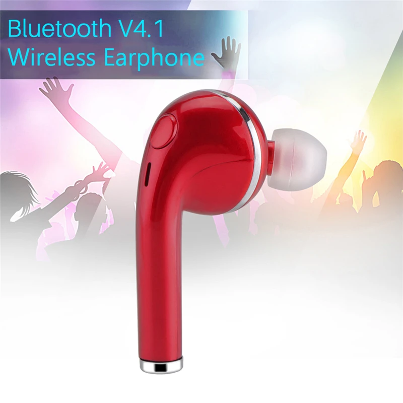 V4.1 In-ear Offical Wireless Bluetooth Earphone I7 TWS Headset Music Earbud For iPhone Samsung Xiaomi Huawei Samsung Head Phone raxfly earphone for iphone xiaomi samsung huawei 3 5mm mobile phone in ear clear music earphone noise cancel earbud microphone