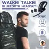 Auriculares Baofeng Walkie Talkie auriculares PTT inalámbricos Bluetooth para Radio de dos vías puerto K auriculares inalámbricos para UV 5R 82 8 W 888 s ► Foto 2/6