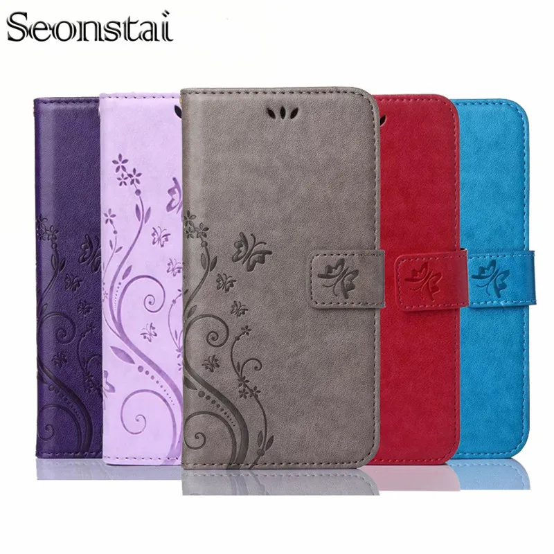 

Seonstai Retro Flip Case For LG K5 K4 K3 2017 Q6 X220ds K130E PU Leather Wallet Cover For Coque LG K4 Cases phone Fundas