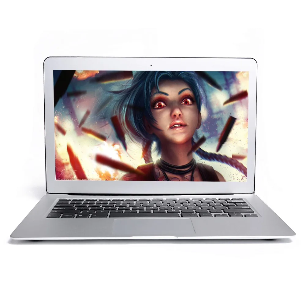Ultra Slim Laptop Computer 4GB RAM & 256GB SSD 13.3 Inch Aluminum Alloy Case Notebook Intel 1037U Dual Core HDMI WIFI Bluetooth
