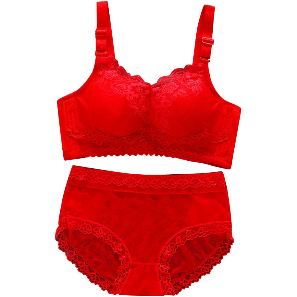 2019 Woman sexy sports bra set comfortable sexy lace underwear seamless push up girls underwear yoga bra top para mujeres 40J4 (2)