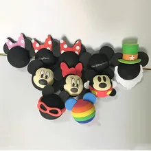 50 шт. Микки Минни Кот панда пчела милые очаровательные мультфильм кукла антенна Шар Воздушный Топпер украшение автомобиля украшение крыши