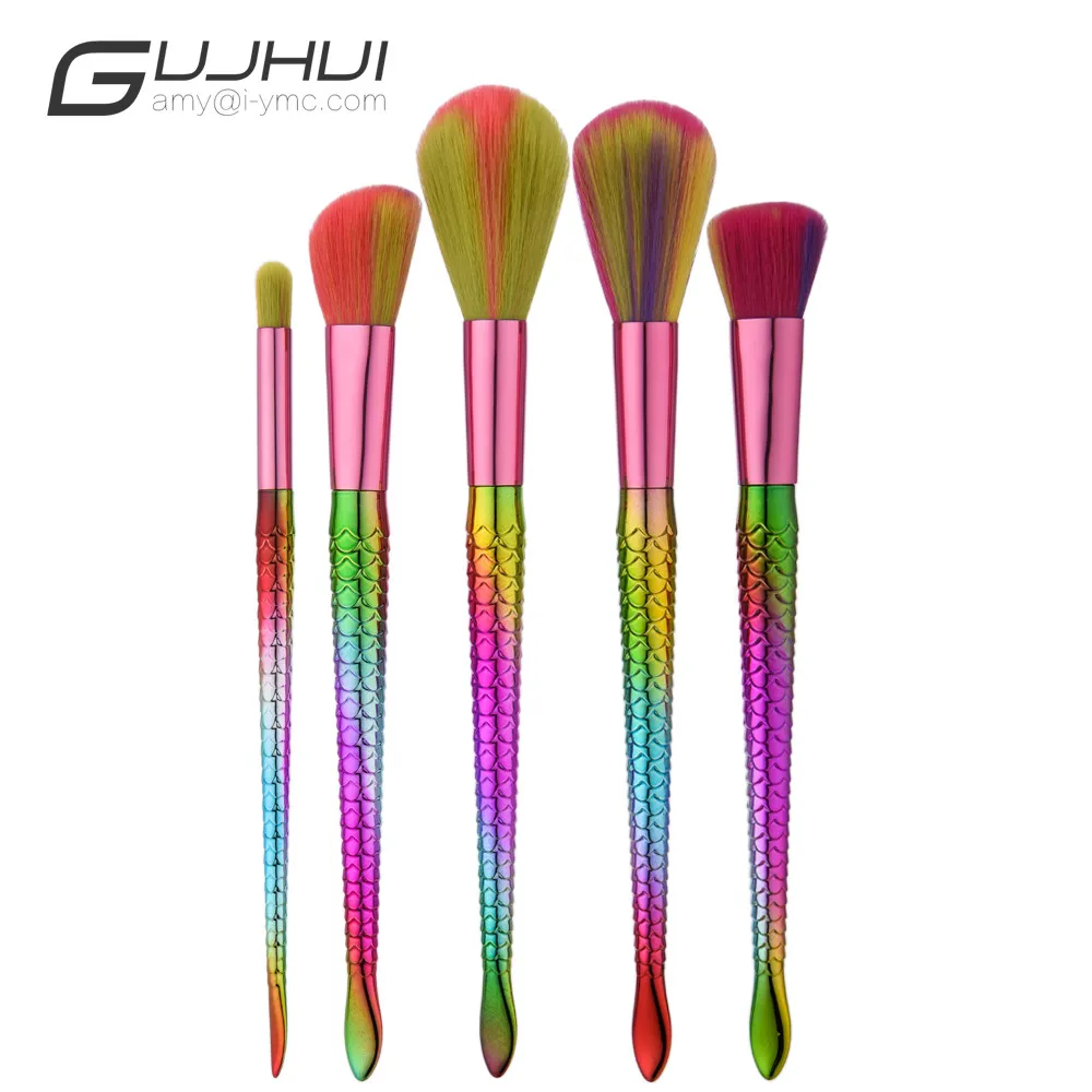 

GUJHUI New Make up Brushes Set Cosmetics Foundation blending blush eyeshadow Eyeliner Lip Concealer Brush makeup tool #15