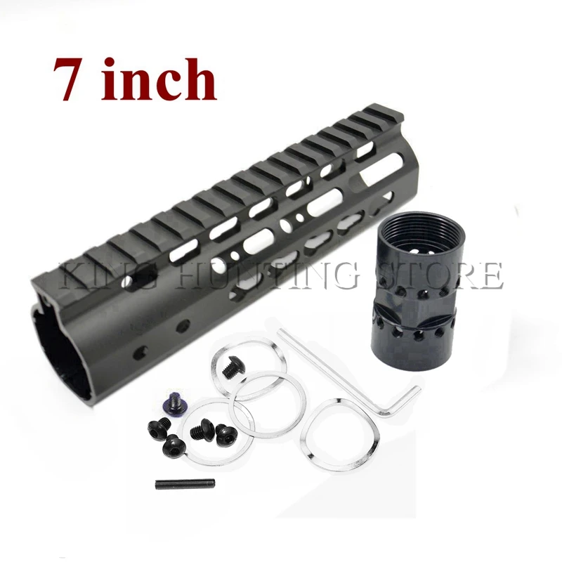 Черный матовый " 9" 1" 12" 13," 15" дюймов Handguard RIS Rail Airsoft M4 AR1 Keymod. 223/5. 56 Picatinny Quad Rail