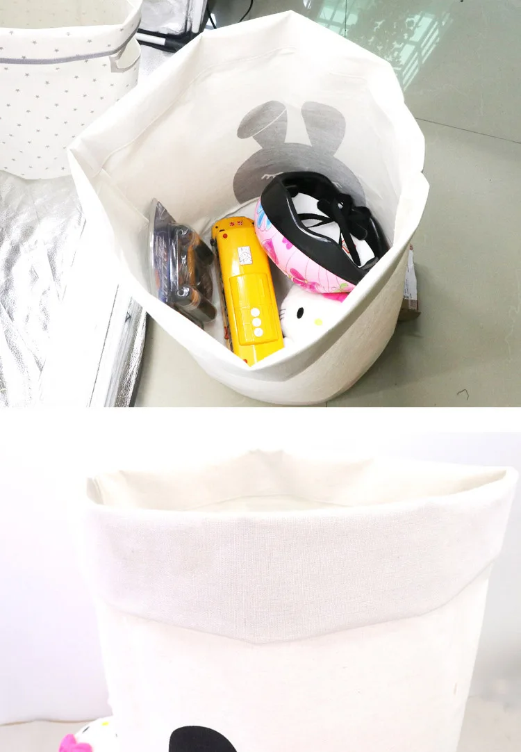 MICCK креативное водонепроницаемое домашнее хранилище корзина для организации и хранения игрушек органайзер для мелочей для стирки грязной одежды корзина
