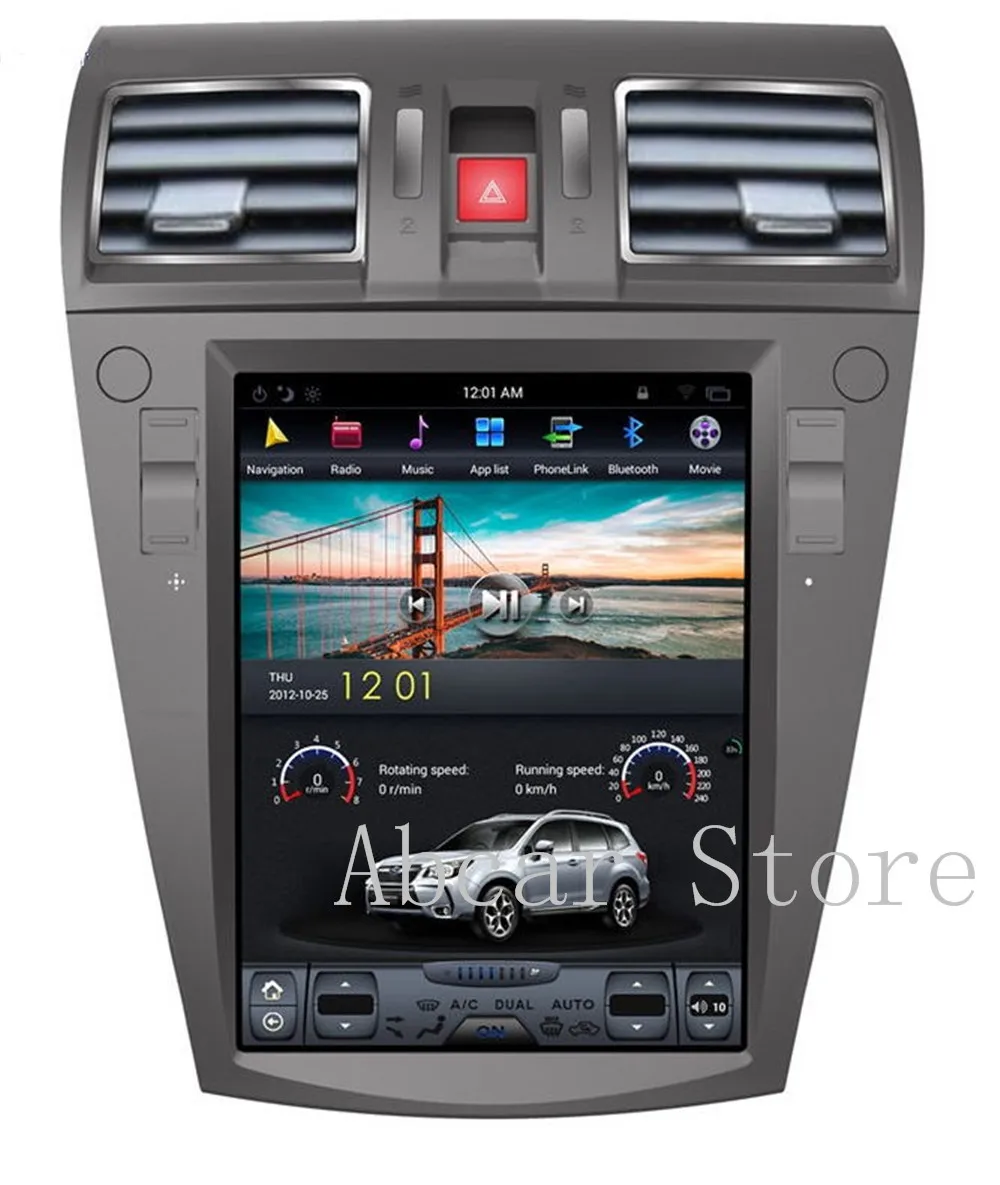 10,4 ''Tesla стиль Android 8,1 автомобильный dvd-плеер gps навигация для Subaru Forester 2013- стерео Мультимедиа Радио PX6 CARPLAY
