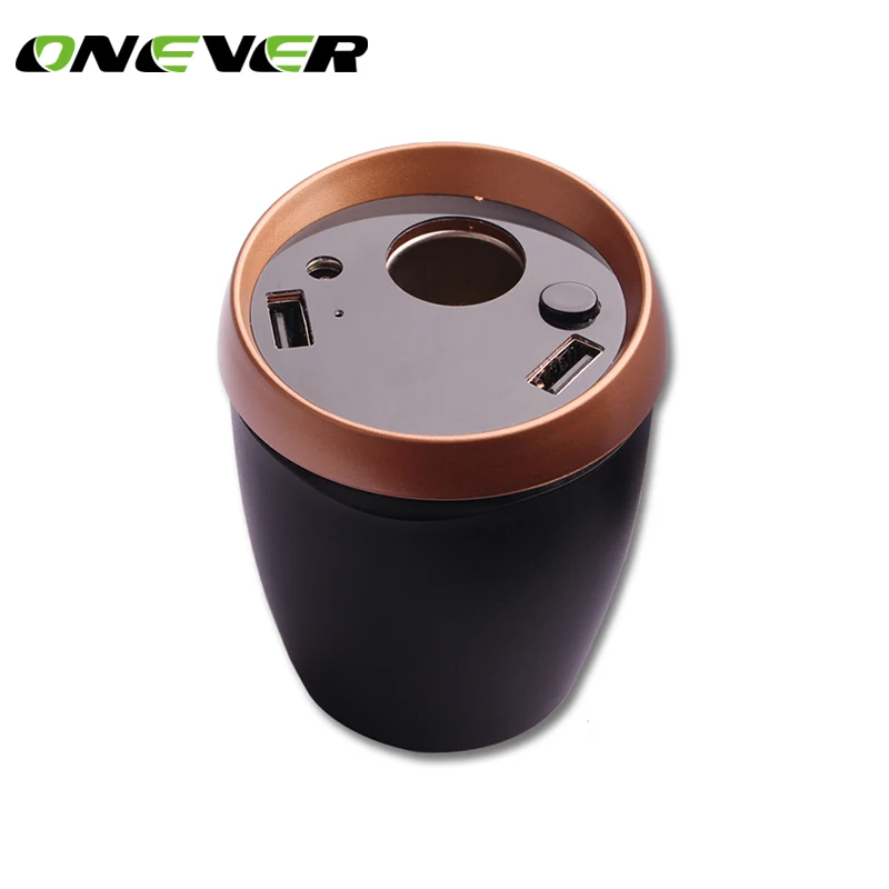 Автомобильное зарядное устройство Onever с двумя USB разъемами поддержкой быстрой