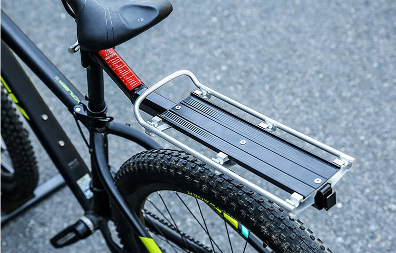 Велосипедная задняя полка из алюминиевого сплава для горной дороги, багажная сумка, багажник для переноски, велосипедная задняя подседельная сумка, держатель для велосипедных деталей