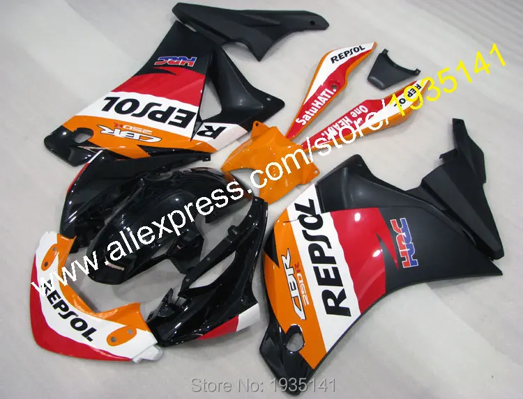 Для Honda CBR250RR MC41 Запчасти 2011 2012 2013 2014 CBR 250 RR Aftermarket мотоцикл обтекатель (литья под