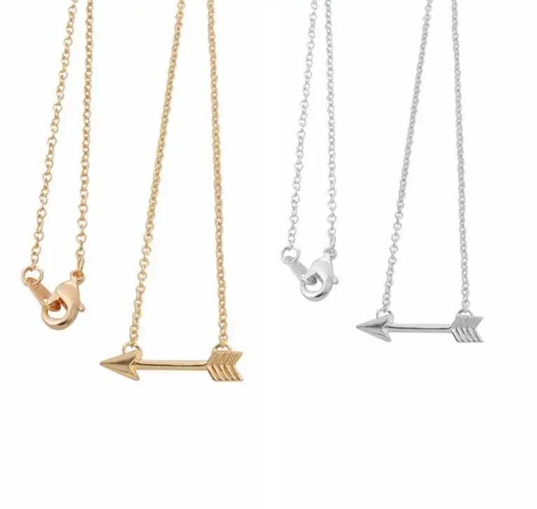 

moda joyas Christmas Gifts One Direction Arrow Necklaces Collares Choker Necklace Women Chain Colar Maxi Necklace