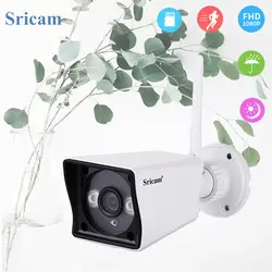 Sricam SP023 ip-камера 1080 P Wifi Onvif CCTV безопасность наружная водостойкая ip-камера ночная версия sd-карта EU plug