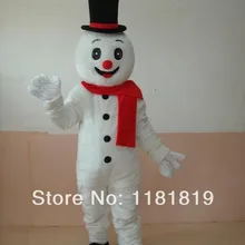 Костюм снеговика Рождество Горячая Распродажа ростовой костюм мультяшный персонаж маскарадный костюм карнавальный костюм MC60197