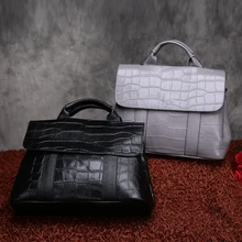 Новая женская сумка из натуральной кожи с каменным узором Элегантная модная вместительная женская сумка через плечо