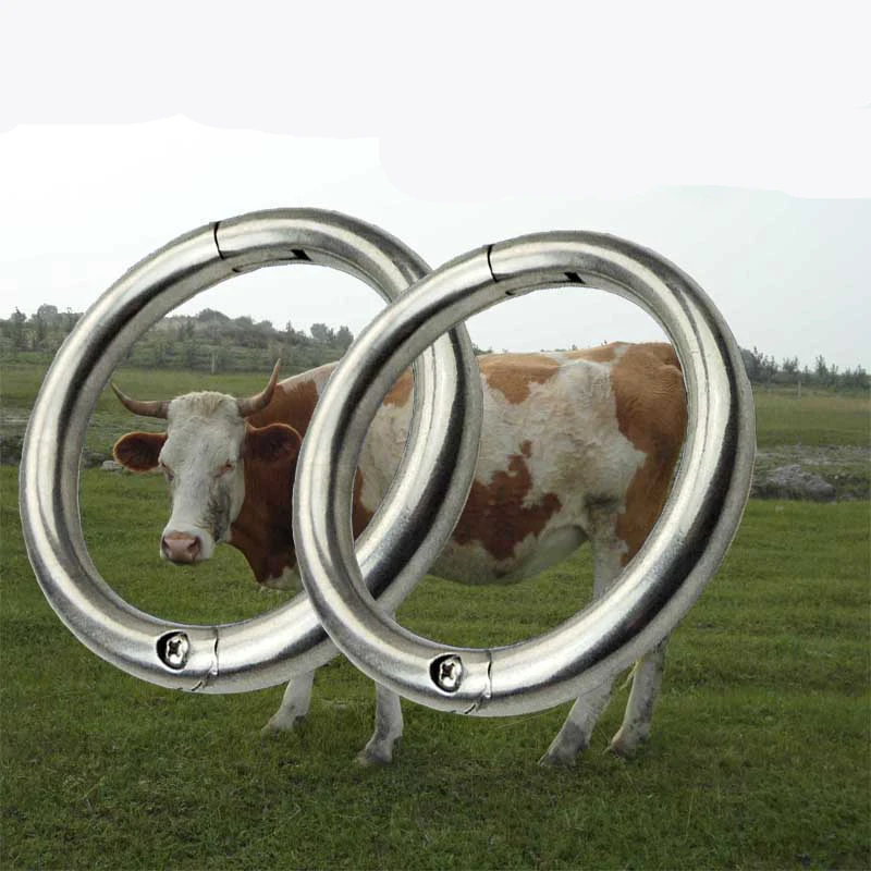 Кольцо Ox кольцо для носа устройство бандирования крупного рогатого скота зажим