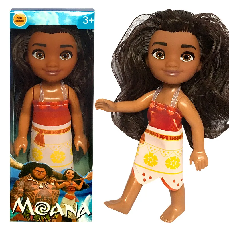 Livraison gratuite Vaiana boneca Moana princesse poupée figurine jouets film Anime sans dents dragon jouets enfants cadeaux de noël