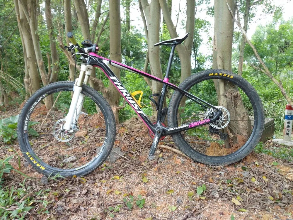 Trident spinta mtb bici completa 27.5/29er telai in carbonio della  bicicletta della montagna del carbonio della bicicletta telaio mtb  bicicletta piena del carbonio|full carbon bicycle|mtb completebicycle mtb -  AliExpress