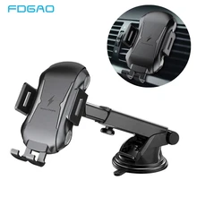 FDGAO Wireless Car Charger Automatic 10W Qi Fast Charging Car Phone Holder Dashboard Air Vent For iPhone XS XR X 8 Samsung S9 S8