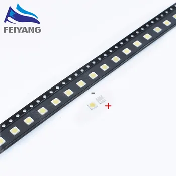 

200pcs For SHARP Original LED LCD TV Backlight Application 3535 3537 light-emitting Light Beads Cool white High Power 1-1.2W 6V