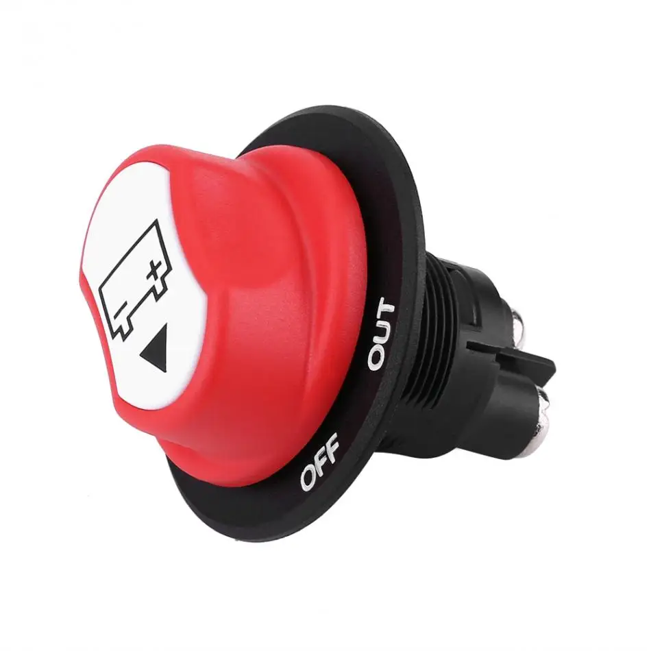 

Max 50V 50A CONT 75A INT On/Off Car Battery Isolator Switch for Cars / Off Road Vehicle /Trucks