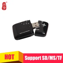 Kawau C258 USB 2,0 Micro SDHC SD TF считыватель карт памяти мини адаптер для SD карты MicroSD TF MS Pro Duo Micro SDHC MS Duo MG