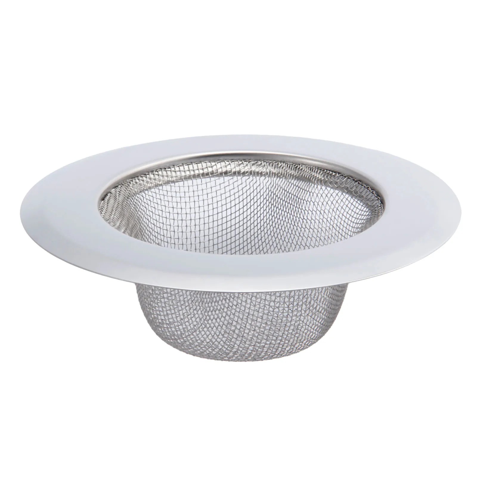 2Pcs Kitchen Sink Strainer 11.3CM Stainless Steel Bathtub Hair Catcher Stopper Bathroom Shower Drain Hole Filter Sink Strainer