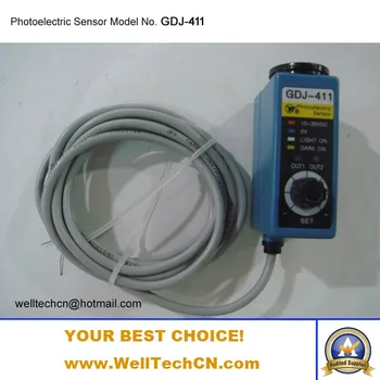 

Photoelectric Sensor GDJ-411 Bag Making Machine Photoelectric Colour Track Sensor Cutting Machine Photocell GDJ-411BG Sensor