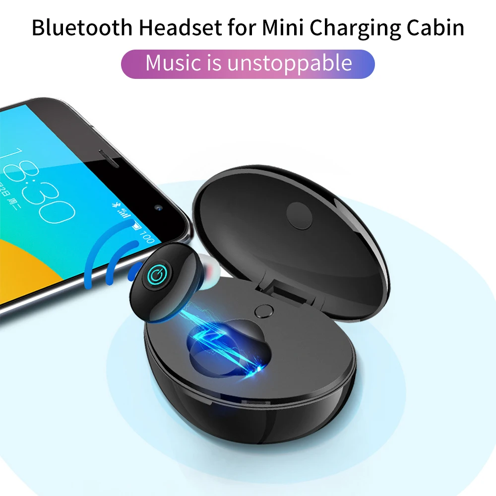 TWS I7s Bluetooth беспроводные наушники 4 2 гарнитура игровые спортивные с микрофоном