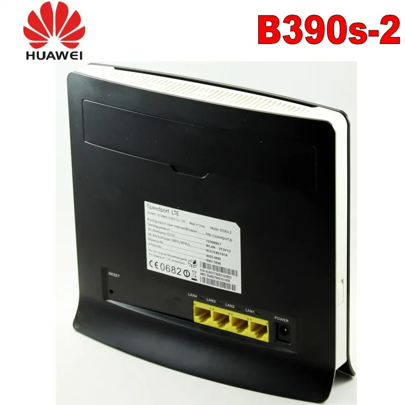 Huawei B390s-2 4 г LTE маршрутизатор плюс с 2 шт. 4 г Антенна