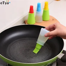 Силиконовая подставка для масляных кистей, кисти для выпечки, жидкое масло, ручка для торта, хлеба, кондитерских изделий, кисточка для барбекю, посуда, безопасная кисточка для смазывания, кухонные инструменты