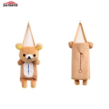 ZATOOTO милый Медведь Tissue Box Обложка для сиденья автомобиля домашний бумажный держатель для салфеток аксессуары для автомобиля