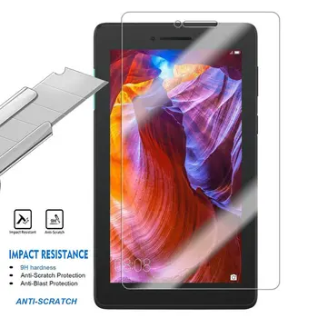 

50pcs/lot Ultra Thin 9H 2.5D Explosion Scratch-proof Clear Tablet Tempered Glass Screen Protector For Lenovo Tab E7 7 inch