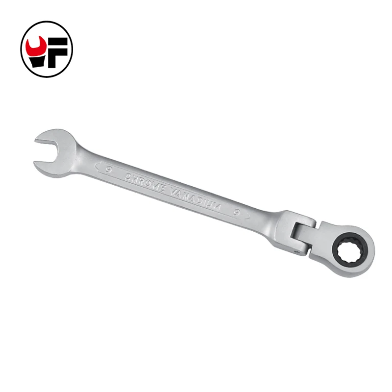 9mm Flexible Head Ratchet Spanner Combination wrench a set of keys gear