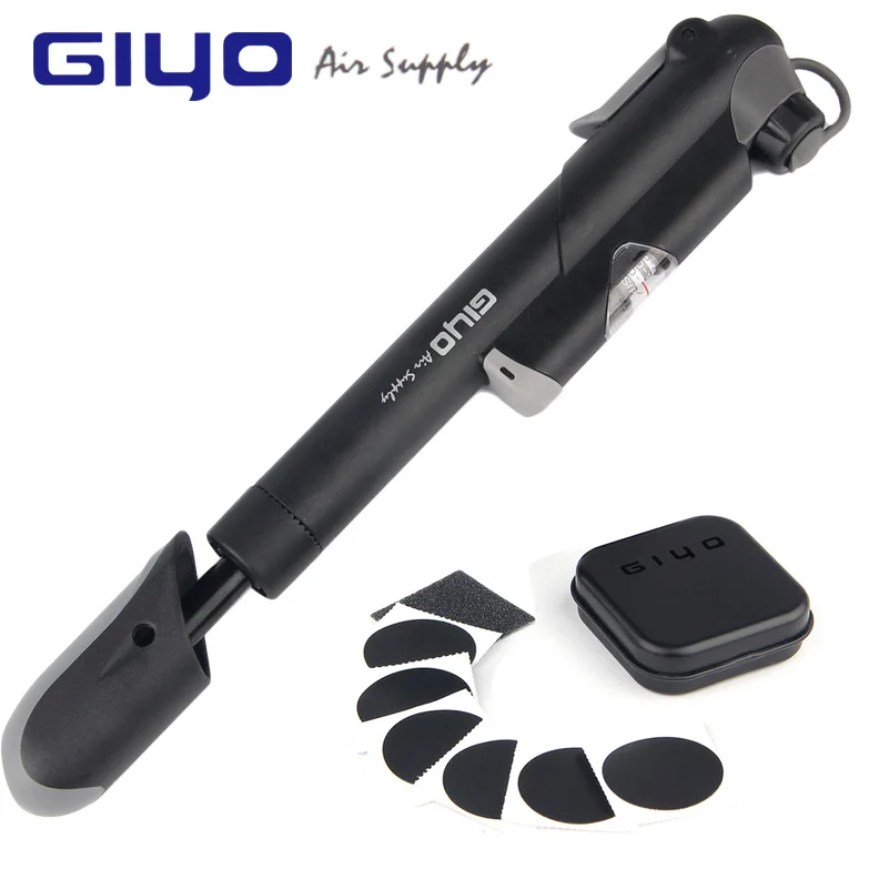 how to use a giyo bike pump