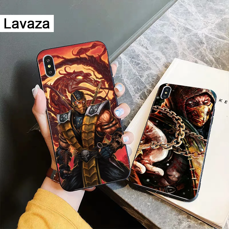 Силиконовый чехол Mortal Kombat для iPhone 5 5S 6 6S Plus 7 8 11 Pro X XS Max XR|Бамперы| |