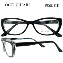 OCCI CHIARI новые модные очки из ацетата с защитой от радиации, оптические оправы, очки для женщин и девушек, подарки W-CARSI