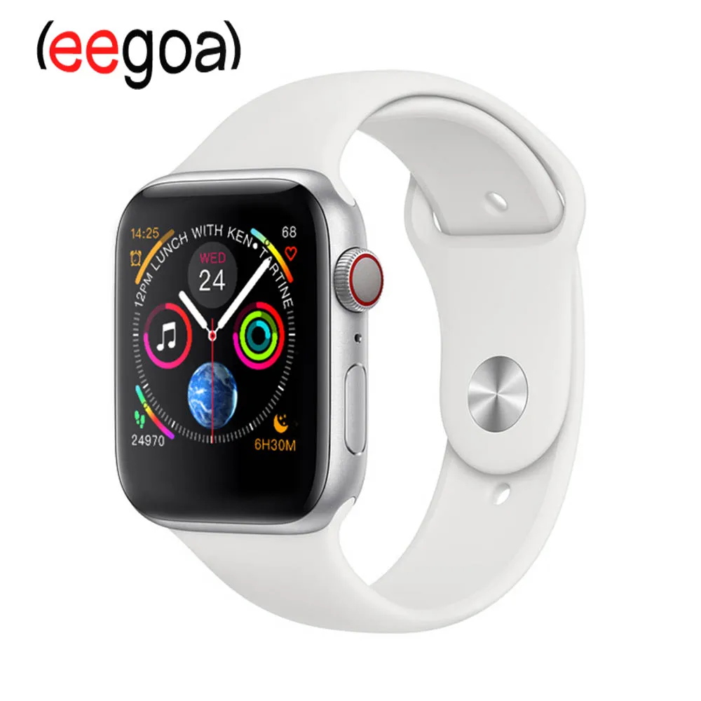 

W54 Smart Watch Series 4 Clock Push Message Bluetooth Connectivity For Android phone IOS apple iPhone 6 7 8 X Smartwatch