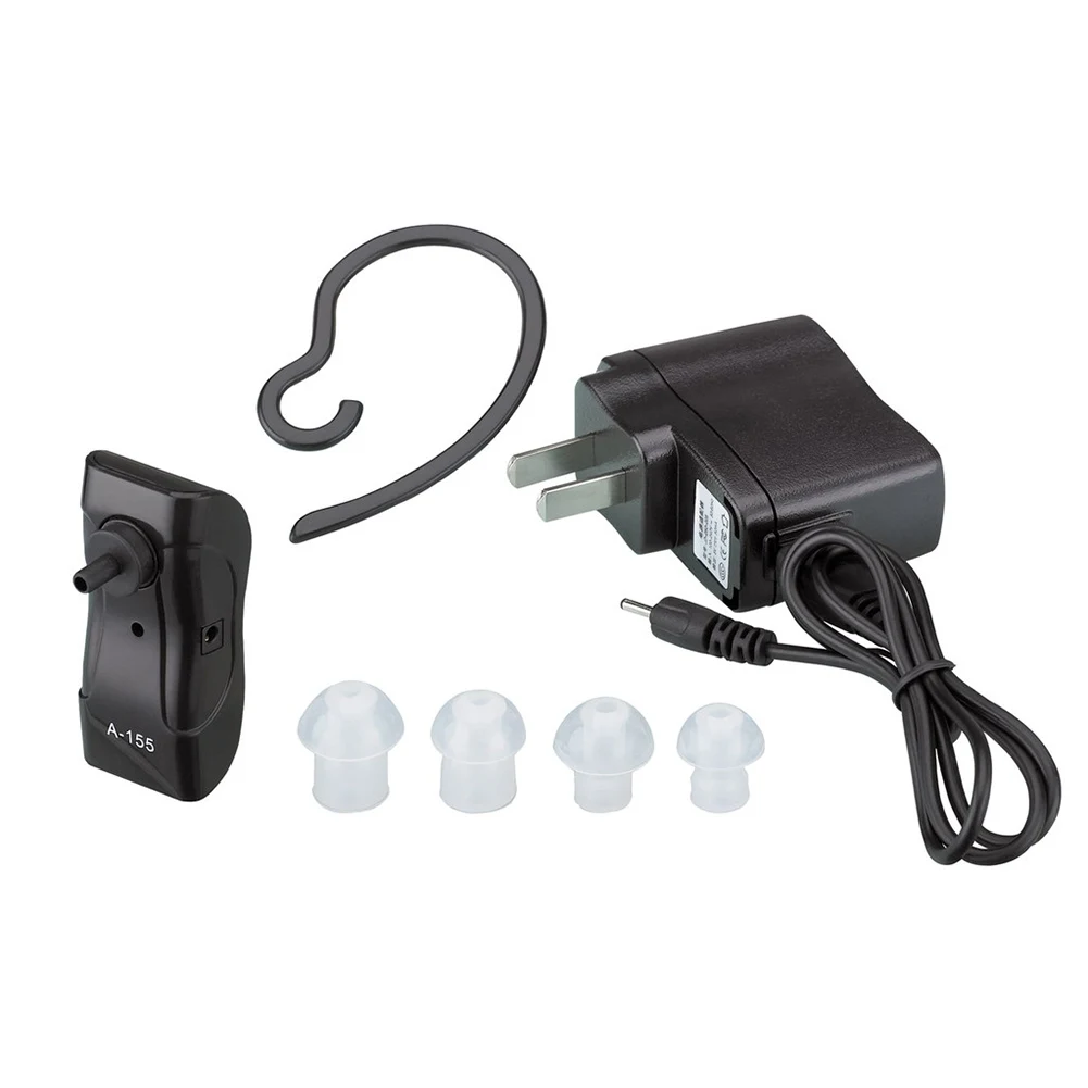 Newly AXON A-155 Rechargeable Hearing Aid Sound Amplifier Over Ear Amplifier Bluetooth Type