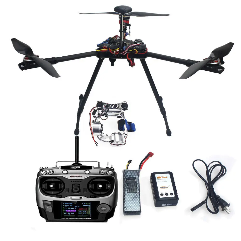 Buy Cheap F10811-A Assembled Full RFT Kit HMF Y600 Tricopter 3 Axle Drone Copter with APM2.8 GPS Gimbal Aircraft