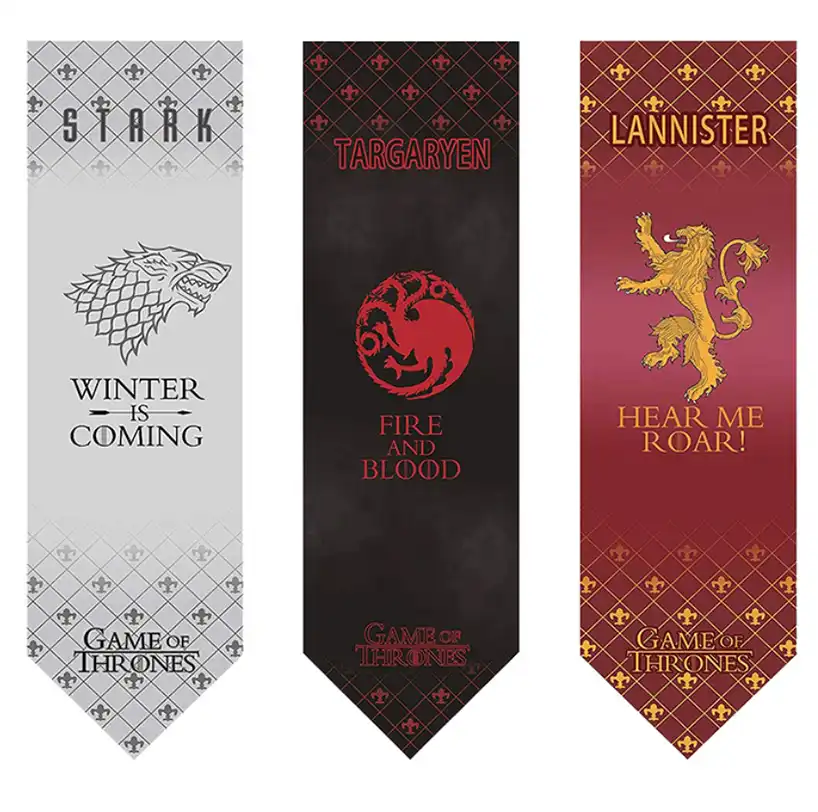 Game Of Thrones Banner Flag House Stark Targaryen Lannister