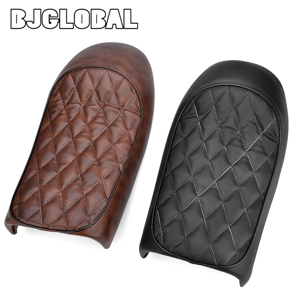 

BJGLOBAL 1X Vintage Saddle Seat Hump Covers Cushion For Cafe Racer Honda CB125 CB175 CB200 CB350 CL200 SR125 SR250