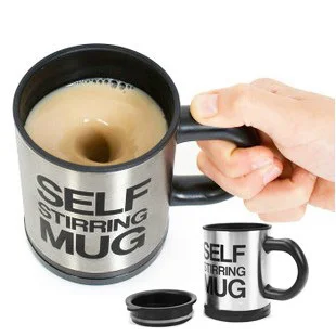 Self-Stirring Coffee Mug - Milky Spoon