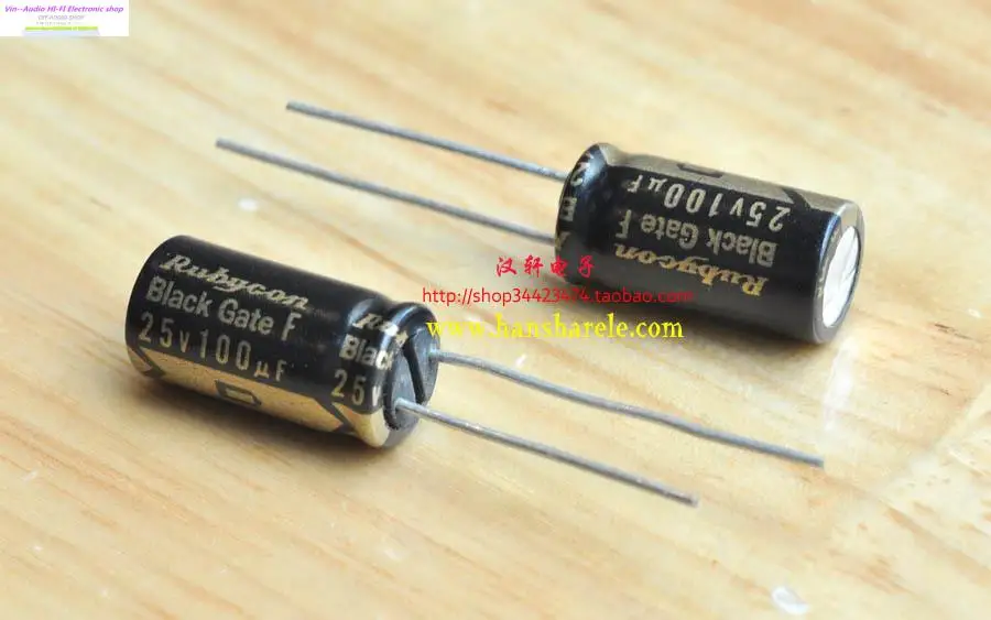 1PCS The best recognized capacitance Rubycon BlackGate F/FK Series